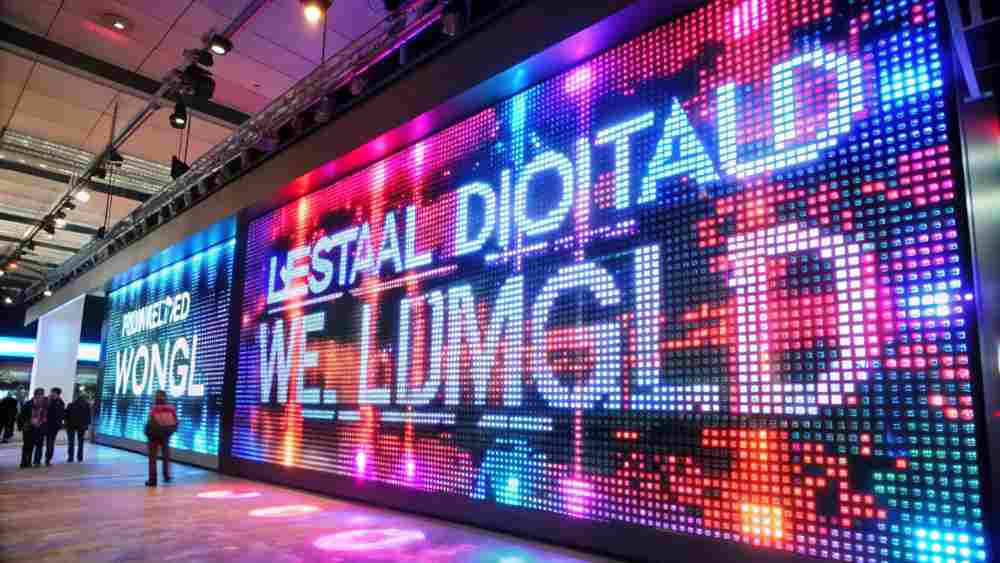 LED screen display