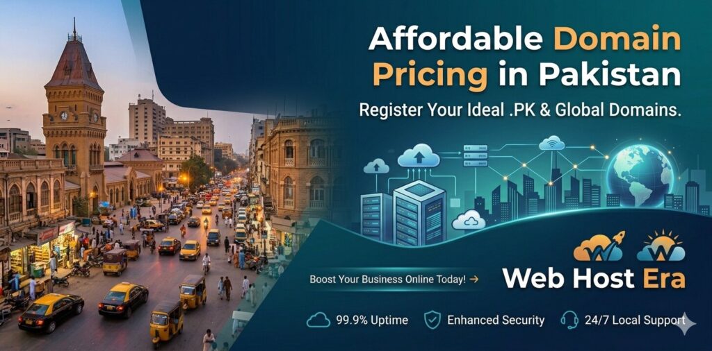 Affordable Domain Pricing in Pakistan