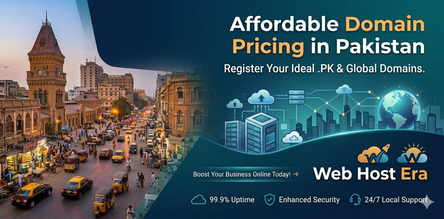 Affordable Domain Pricing in Pakistan